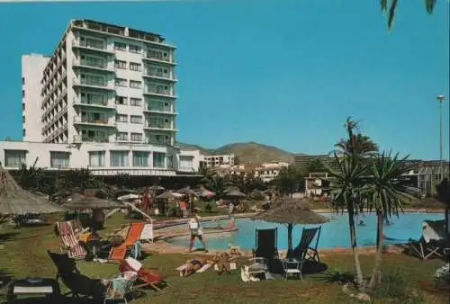 Spanien - Spanien - Torremolinos - Gran Hotel Nautilus y piscina - ca. 1980