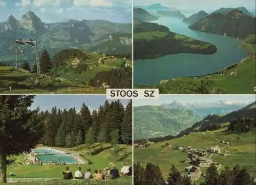 Schweiz - Stoos (OT von Morschach) - Schweiz - 4 Bilder