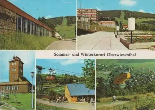 Oberwiesenthal - u.a. Hallenschwimmbad - 1979