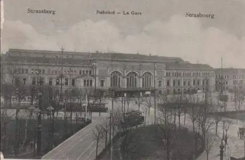 Straßburg - Bahnhof - ca. 1935