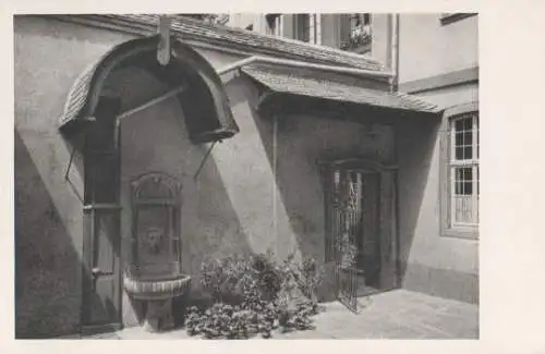 Frankfurt - Goethehaus Höfchen - ca. 1955