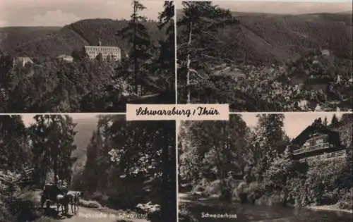 Schwarzburg - mit 4 Bildern - 1958