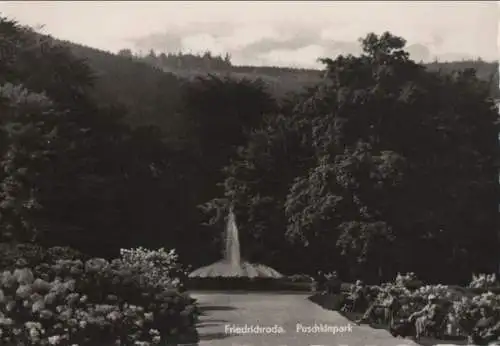 Friedrichroda - Puschkinpark - 1967