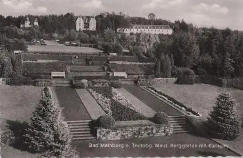 Bad Meinberg - Berggarten mit Kurheim - 1953