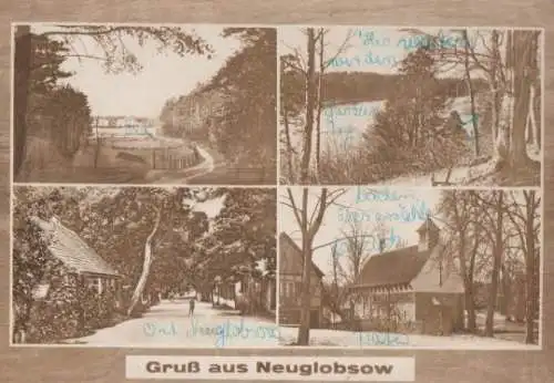 Gruß aus Neuglobsow - 1969