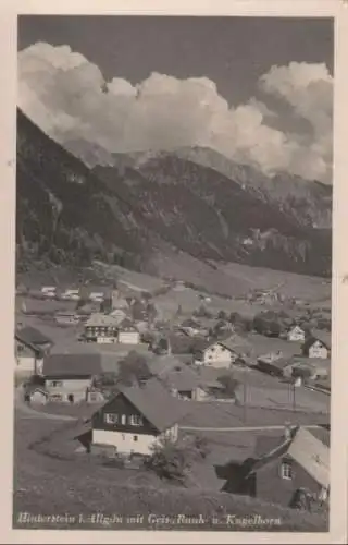 Bad Hindelang, Hinterstein - mit Geishorn - ca. 1950