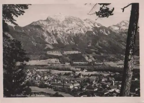 Bad Reichenhall mit Staufen - ca. 1965