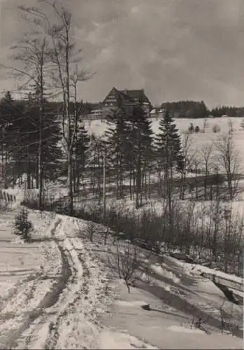 Altenberg - Blick zum Sanatorium Raupennest - 1968