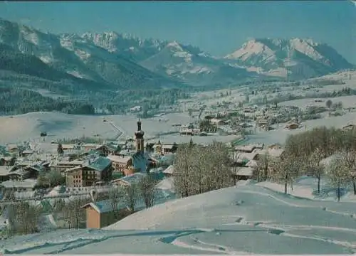 Reit im Winkl - mit Wildem und Zahmen Kaiser - 1976