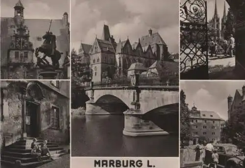 Marburg - mit 5 Bildern - ca. 1965