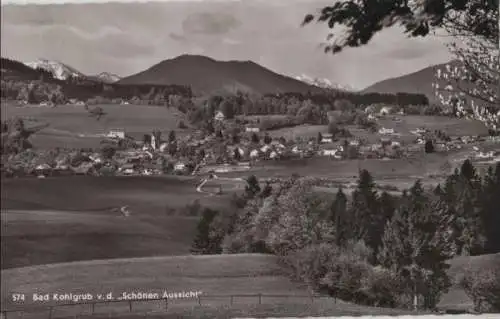 Bad Kohlgrub - von der Schönen Aussicht - 1966