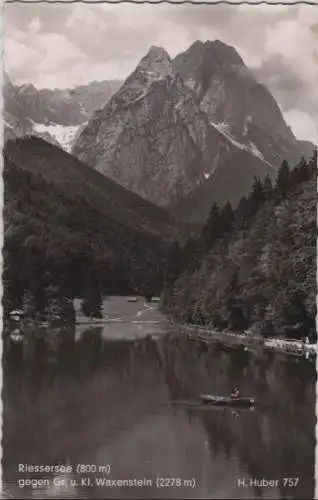 Riessersee - gegen Waxenstein - 1968