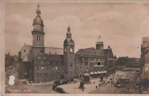 Chemnitz - Markt - ca. 1935