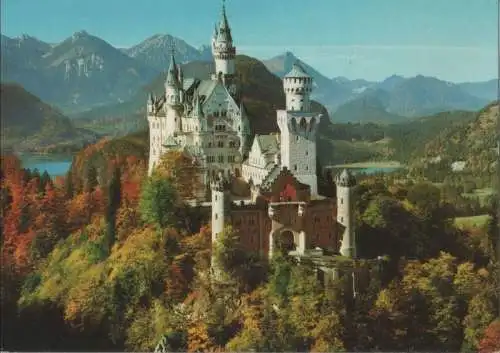 Schwangau Neuschwanstein - Herbstbild