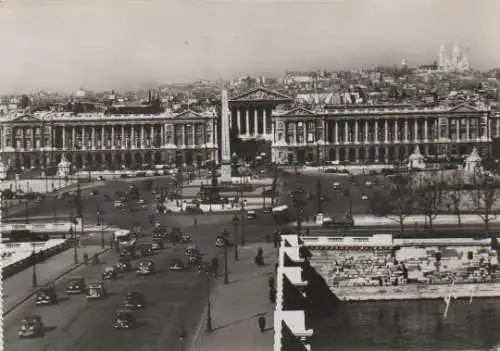 Frankreich - Frankreich - Paris - Place de la Concorde et butte Montmatre - ca. 1945