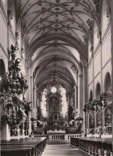 Bamberg - St. Michaelskirche, Innenraum - ca. 1955