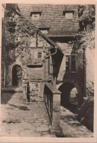 Eisenach - Wartburg, Ritterhaus von Süden - 1960