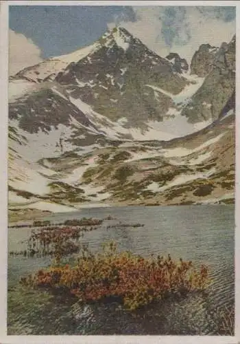 Slowakei - Slowakei - Lomnitzer Spitze - mit Steinbachsee - ca. 1950