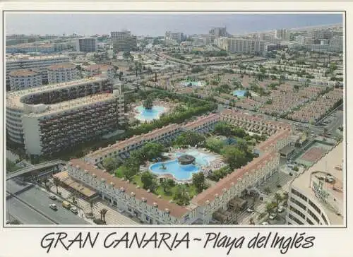 Spanien - Playa del Inglés - Spanien - aus der Luft