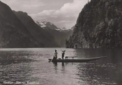 Königssee - Blick vom Malerwinkel - 1959