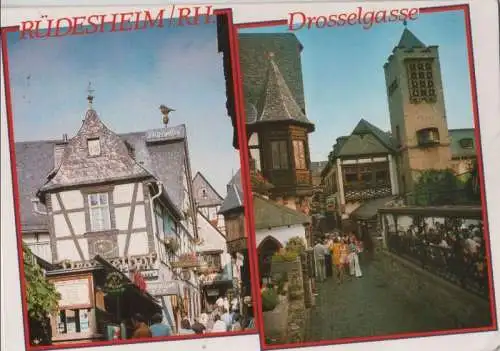 Rüdesheim - mit Drosselgasse - 1993