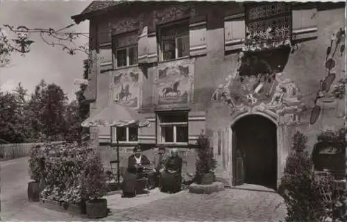 Großholzleute (OT von Isny) - Pension Adler - 1960