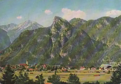 Oberammergau mit Passionstheater und Kofel - 1967