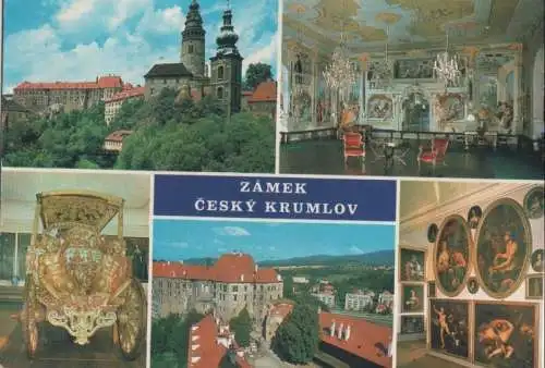 Tschechien - Tschechien - Cesky Krumlov - 5 Teilbilder - 1984