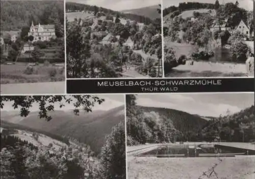 Meuselbach-Schwarzmühle - mit 5 Bildern - 1977