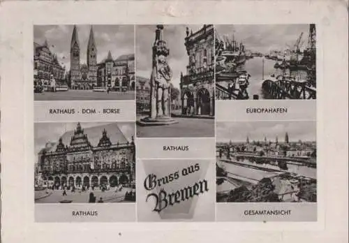 Bremen - u.a. Gesamtansicht - 1957