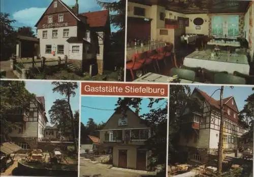 Weimar - Gaststätte Stiefelburg - 1986