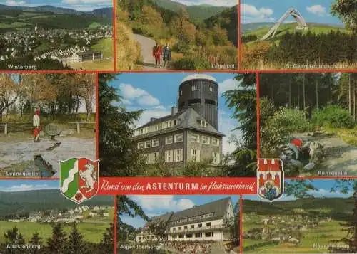 Winterberg - rund um den Astenturm - 1969