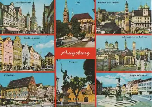 Augsburg, Bayern - u.a. Dom - ca. 1985