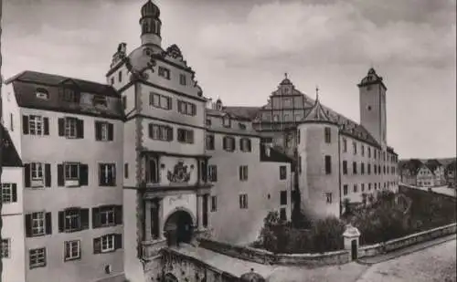 Bad Mergentheim - Hoch- und Deutschmeisterschloß - ca. 1955