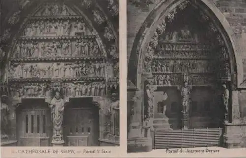 Frankreich - Frankreich - Reims - Cathedrale - ca. 1950