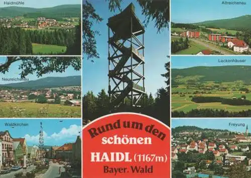 Bayerischer Wald - rund um schönen Haidl - ca. 1995