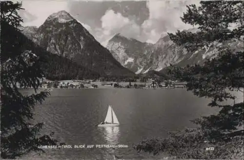 Österreich - Österreich - Achensee - Blick auf Pertisau - ca. 1960