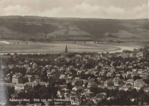 Radebeul - Blick von der Friedensburg