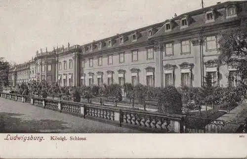 Ludwigsburg - Königl. Schloss - ca. 1930