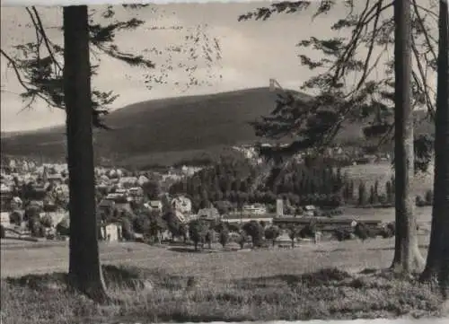 Braunlage - Blick auf den Wurmberg - 1958