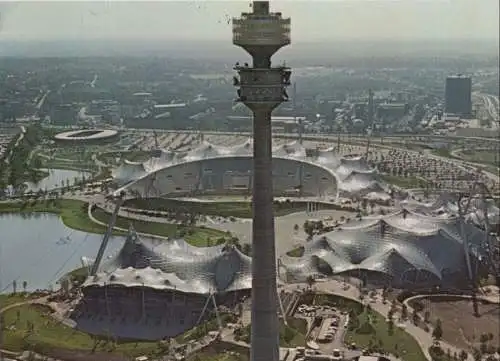 München - Blick auf Olympiapark