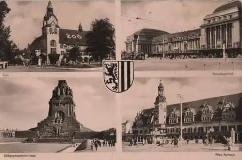 Leipzig - u.a. Altes Rathaus - ca. 1960