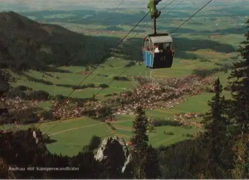 Aschau - mit Kampenwandbahn - ca. 1980