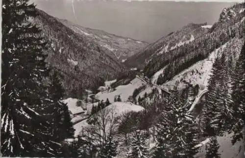 Höllental (Schwarzwald) - Höllsteig, ravennabrücke - 1957