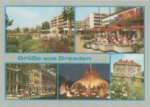 Dresden - Am Neustädter Markt - 1990