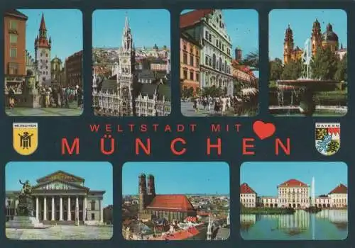 München - mit 7 Bildern - ca. 1980