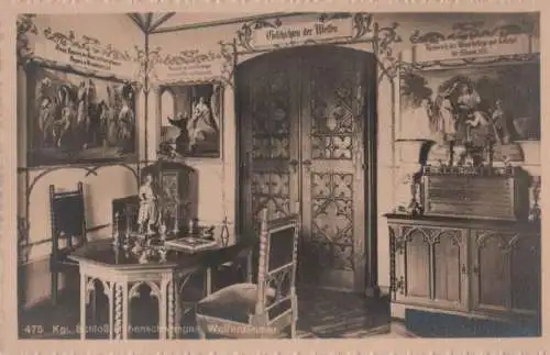 Schwangau, Hohenschwangau - Welfenzimmer - 1911