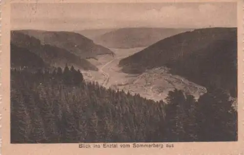 Höfen - Blick ins Enztal vom Sommerberg aus - 1926