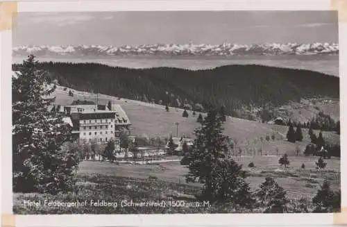 Feldberg / Schwarzwald - Hotel Feldbergerhof - ca. 1960