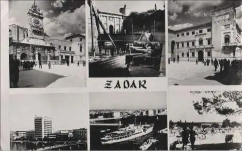 Jugoslawien - Zadar - 6 Teilbilder - 1965